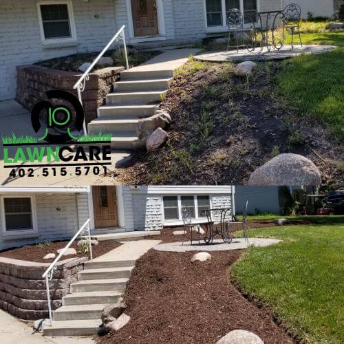 Mulch Installation for Omaha, NE Residential